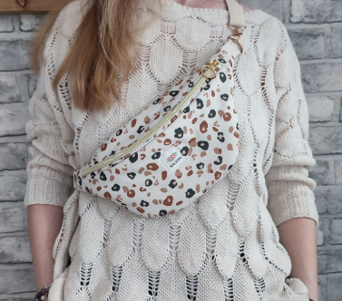 Sac banane léopard