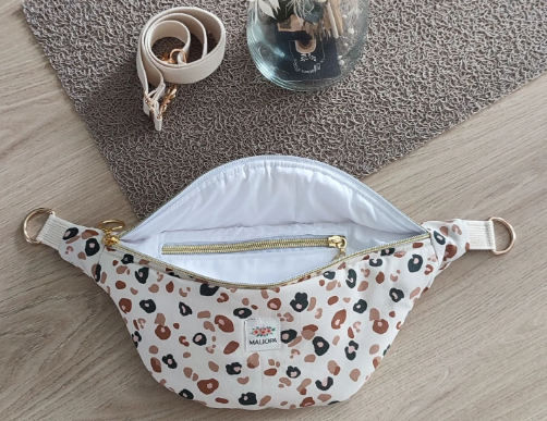 Sac banane léopard