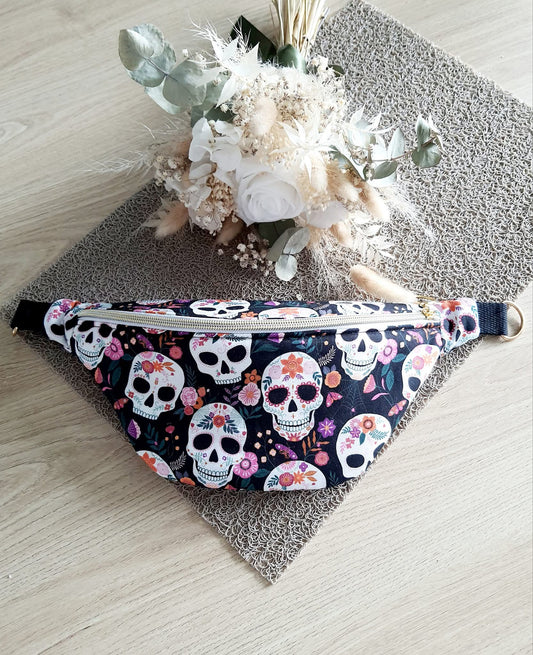 Sac banane tête de mort
